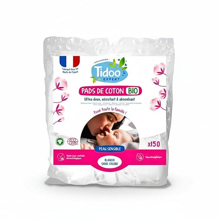 Tidoo Family Pads De Coton 150 Unites – Image 1