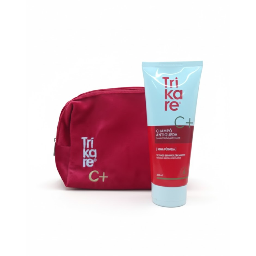 Trikare-C-Shamp-Antiqueda-200ml-Trousse Trikare C+ Shampoo Antiqueda 200ml + Trousse – Image 1