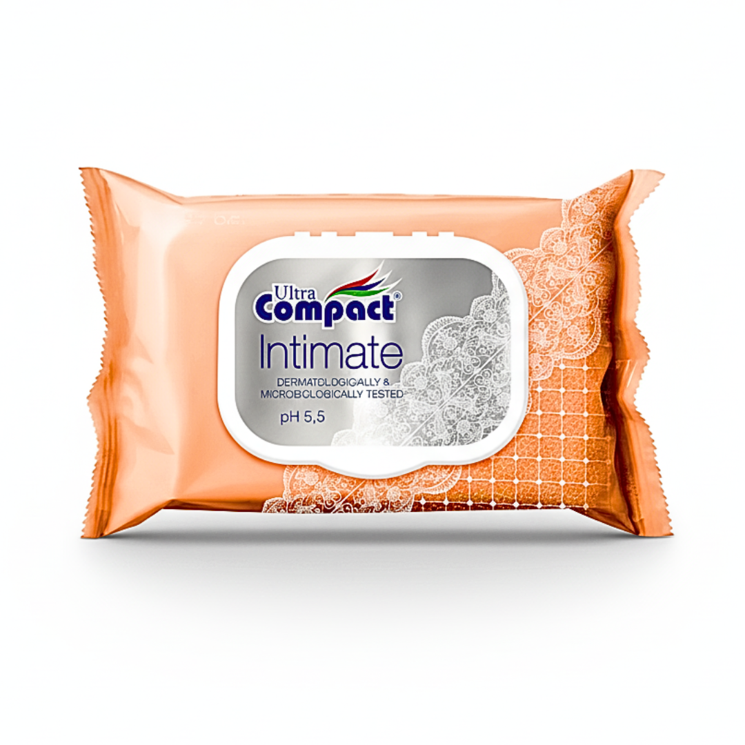 Ultra-Compact-Lingettes-Intimate-25-pcs Ultra Compact Lingettes Intimate 25 Pieces – Image 1