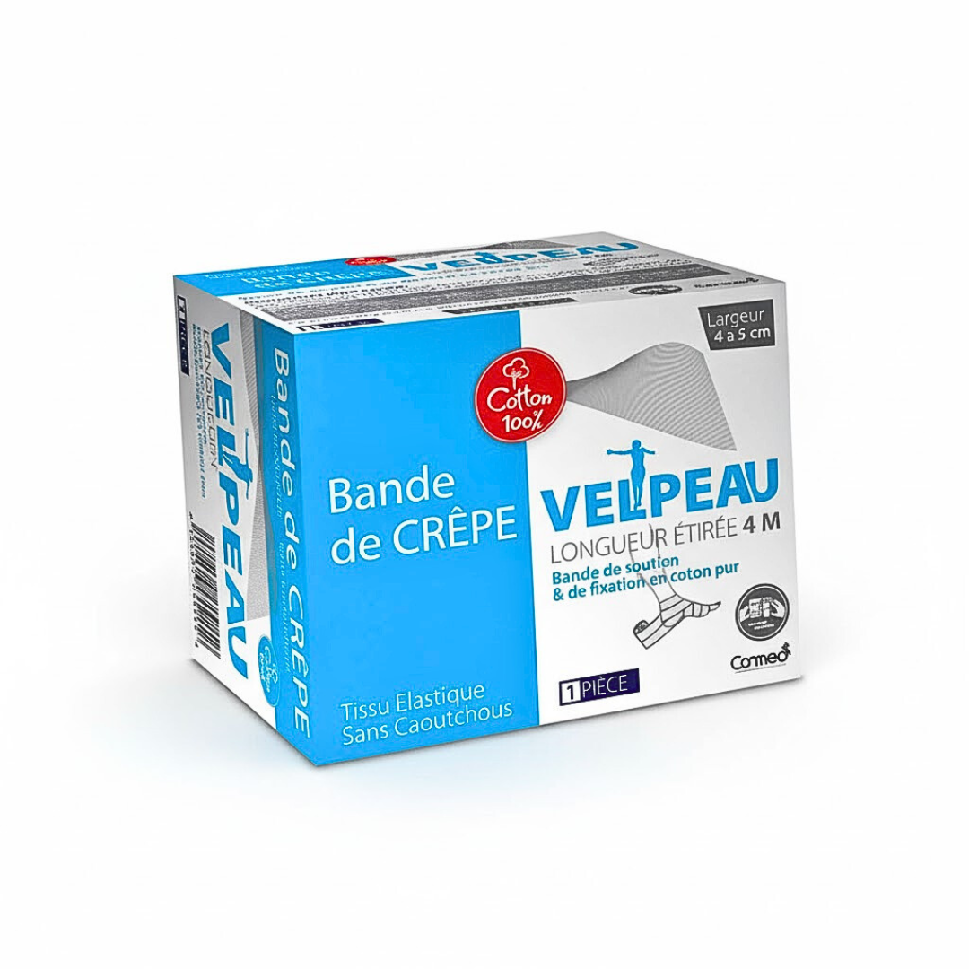 Velpeau-bande-de-crepe-bleu-5cm Velpeau Bande De Crepe Bleu 5cm – Image 1