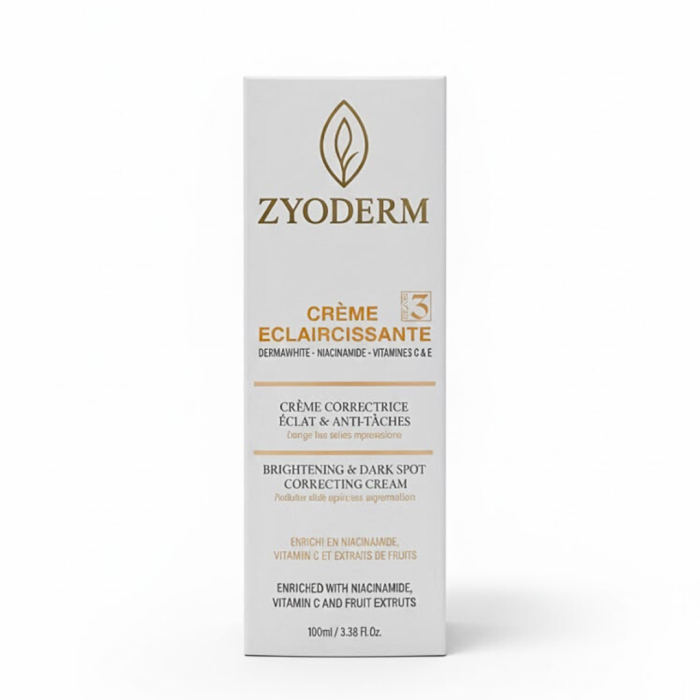Zyoderm Creme Eclaircissante x3 100ml – Image 1