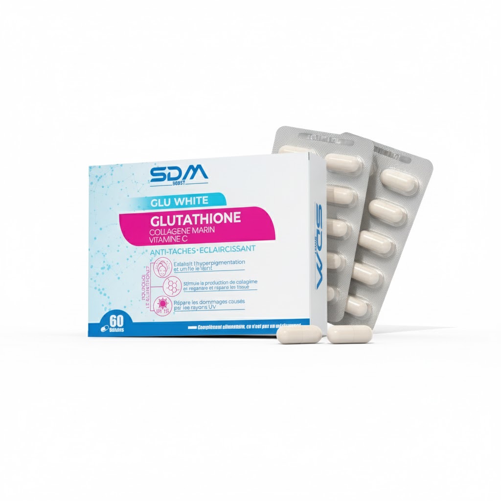 unnamed SDM Boost Glu White Glutathione 60 Gelules – Image 1