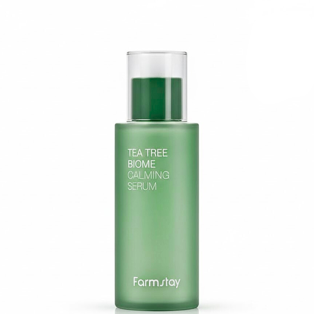 Farmstay-Tea-Tree-Biome-Calming-Ampoule-50ml Farmstay Tea Tree Biome Calming Ampoule 50ml – Image 1