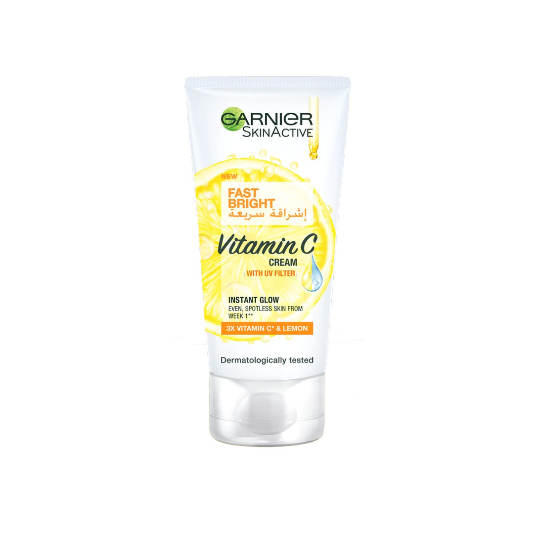 Garnier-Fast-Bright-Vitamine-C-Day-Cream-50ml Garnier Fast Bright Vitamine C Day Cream 50ml – Image 1