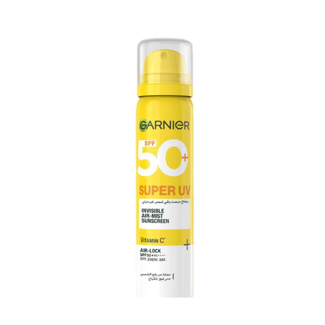 Garnier-Super-UV-Mist-Invisible-spray-Spf50-75ml Garnier Super UV Mist Invisible Spray Spf50+ 75ml – Image 1