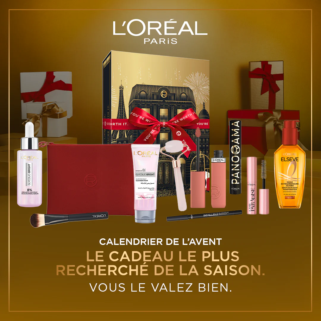 Post_Carre_L_oreal_A_Content_1 L'Oréal Paris – Coffret Cadeau Calendrier de l’Avent Édition Limitée 2025 – Image 1