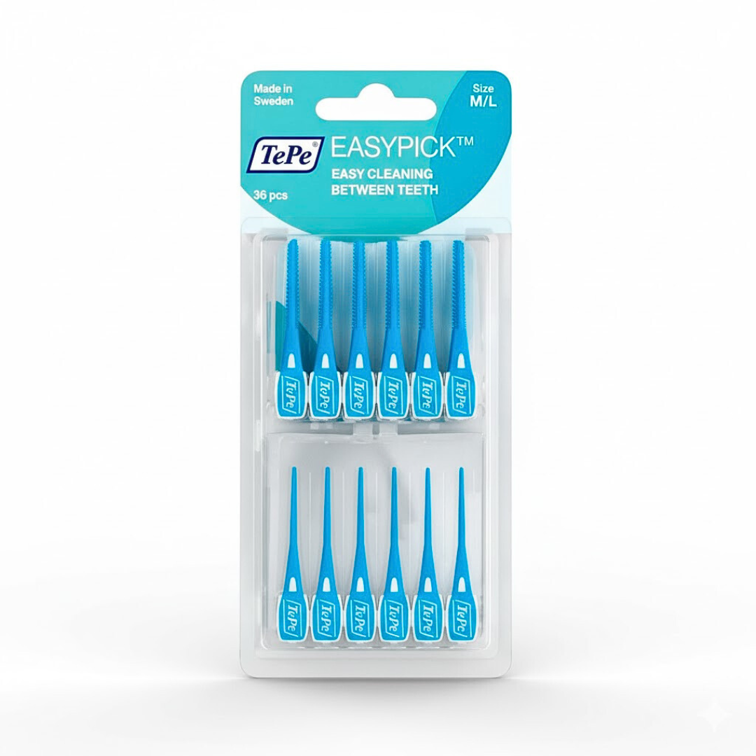 Tepe-Easypick-Taille-ML-Bleu-60pcs Tepe Easypick Taille M/L Bleu 60 Pieces – Image 1
