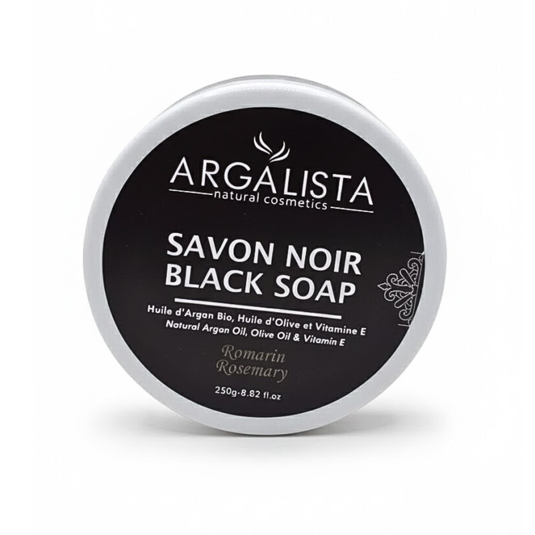 Argalista-Savon-Noir-Romarin-250g Argalista Savon Noir Romarin 250g – Image 1