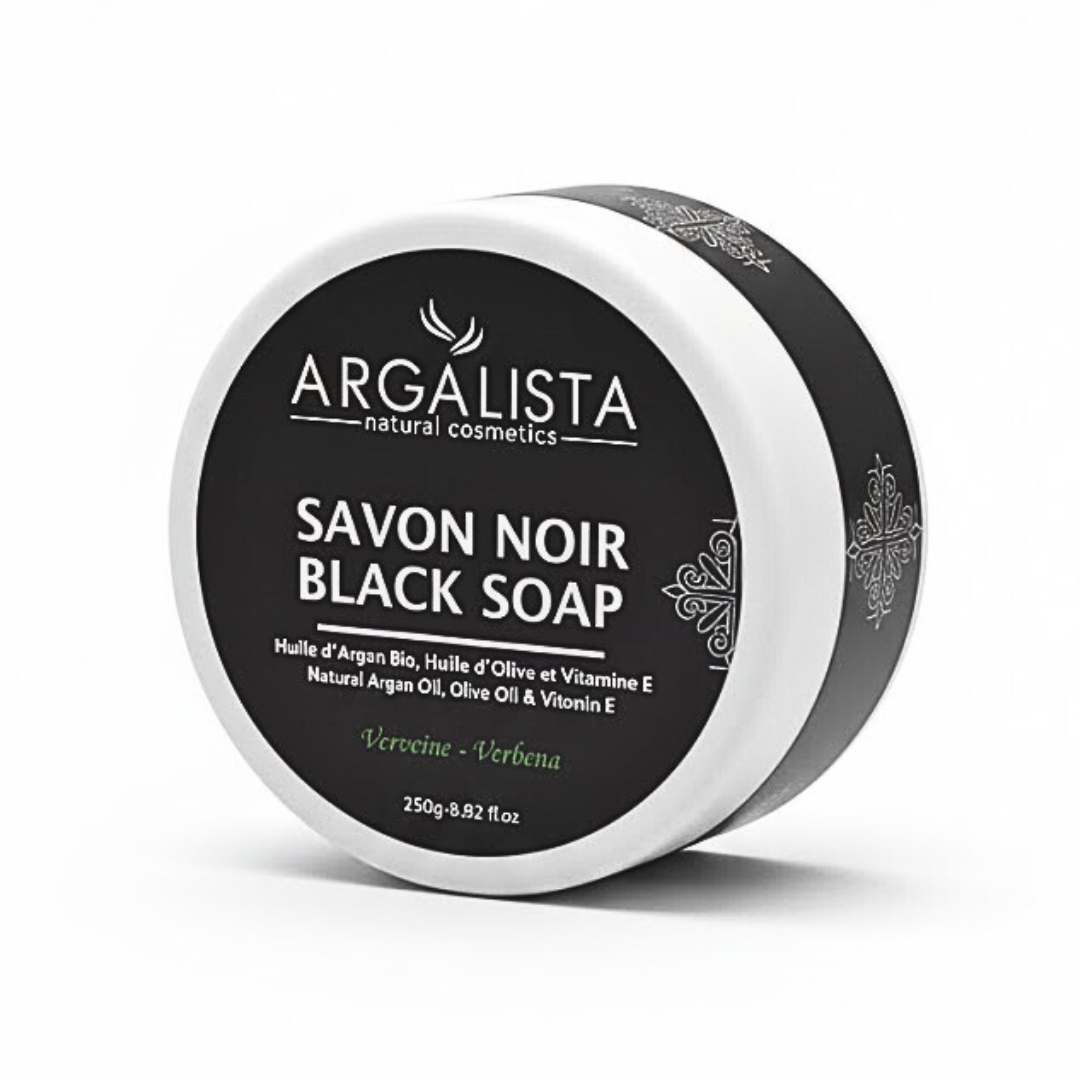 Argalista-Savon-Noir-Verveine-250g Argalista Savon Noir Verveine 250g – Image 1