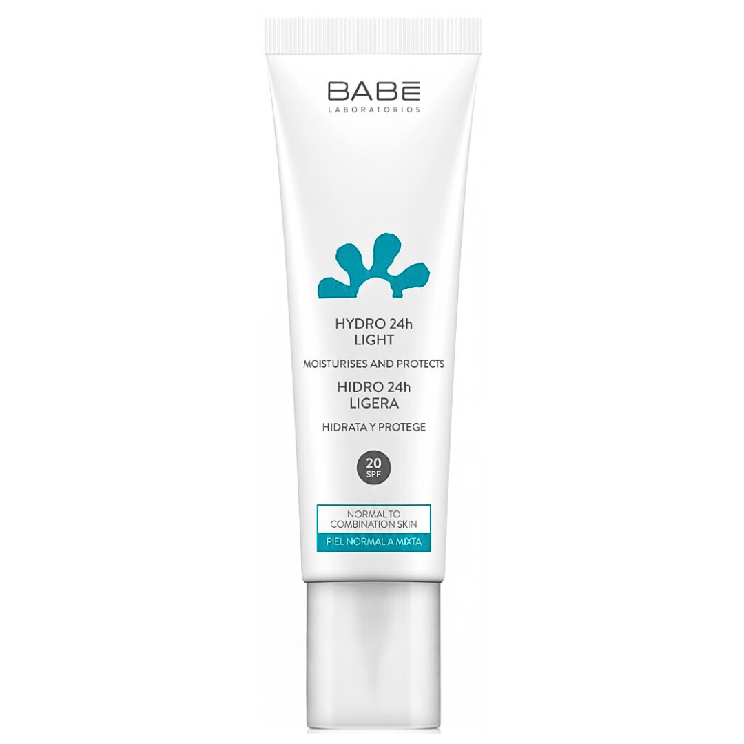Babe-Hydro-24H-Light-spf20-50ml Babe Hydro 24H Light Spf20+ 50ml – Image 1
