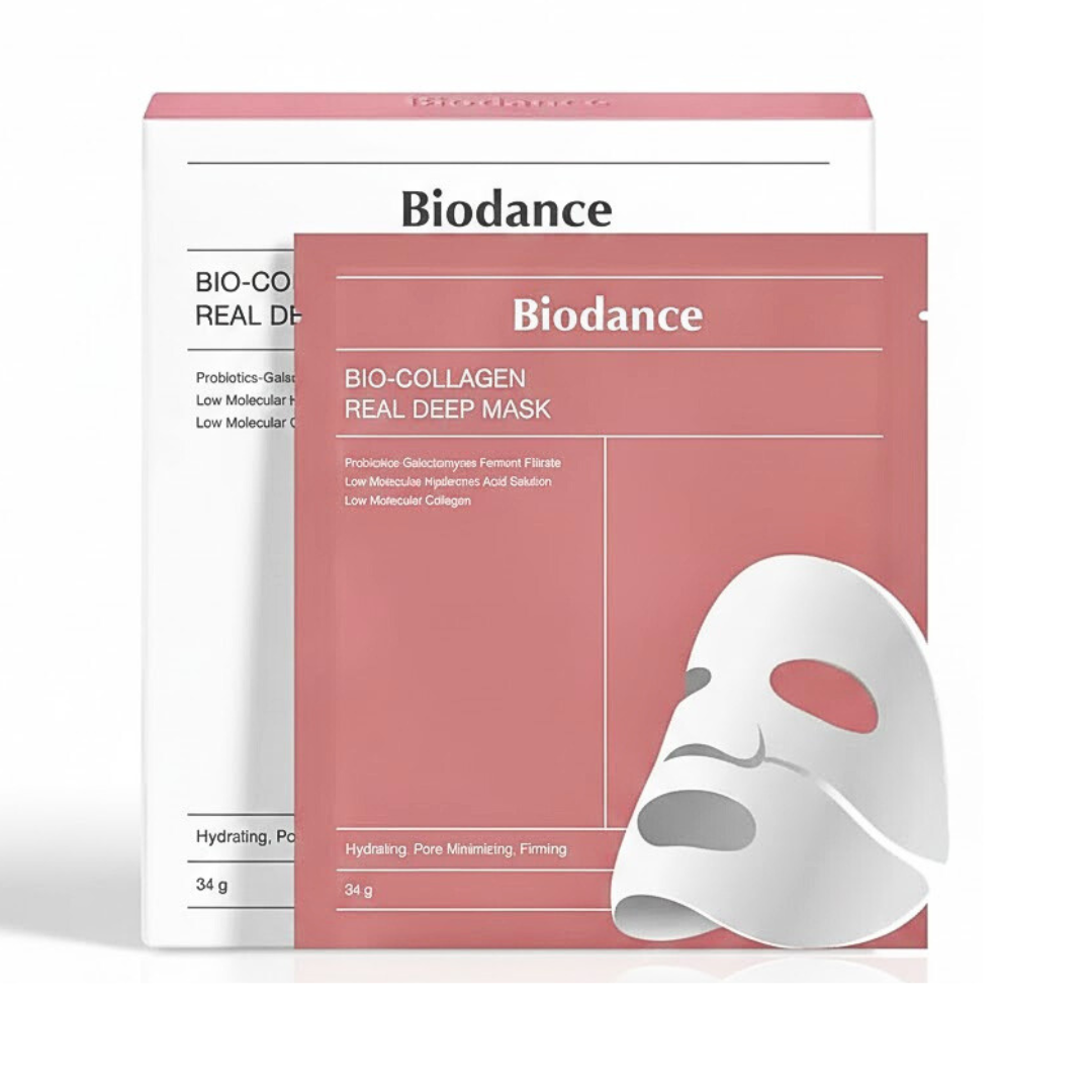 Biodance-Bio-Collagen-Real-Deep-Mask-4pcs Biodance Bio Collagen-Real Deep Mask 4 Pieces – Image 1