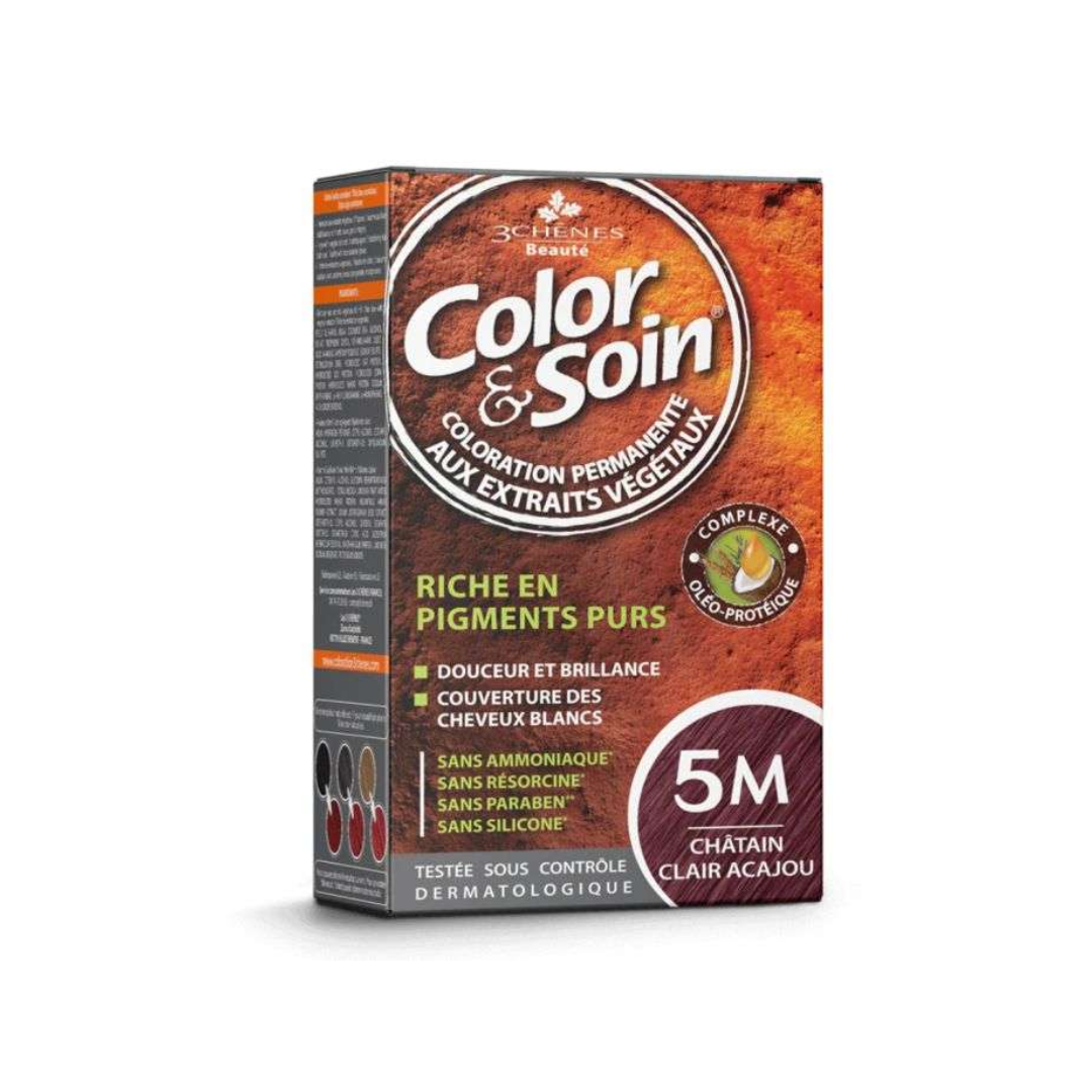 Color-Et-Soin-Chatain-Clair-Acajou-5M Color Et Soin Chatain Clair Acajou 5M – Image 1