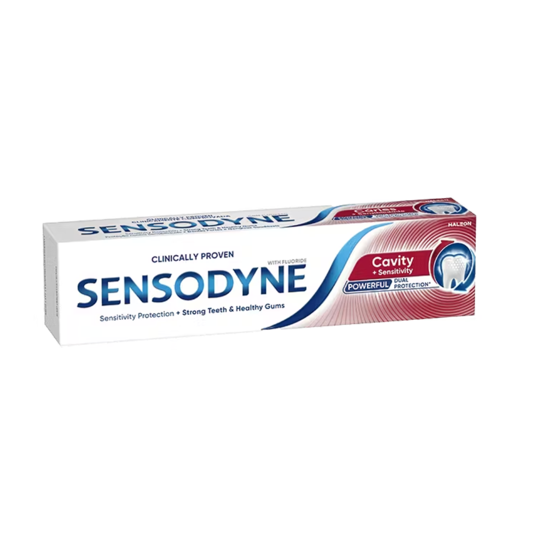 Dentrifrice-Sensodyne-CavitySensitivity-50ml Dentrifrice Sensodyne Cavity+Sensitivity 50ml – Image 1