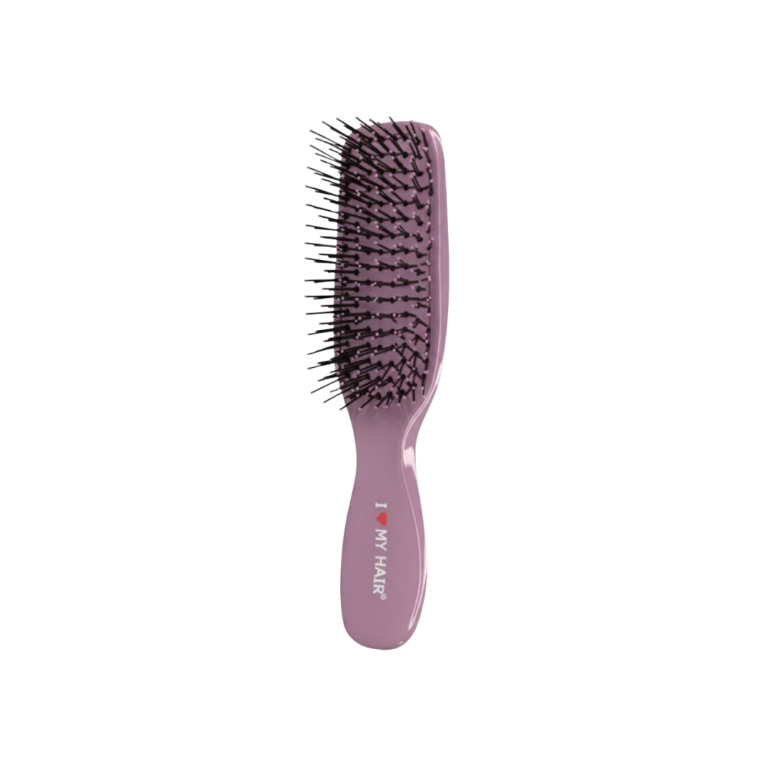 I-LOVE-MY-HAIR-mauve-M Spider brosse a chvx classic demelant Taille M mauve Ref 0409-1501-12 – Image 1