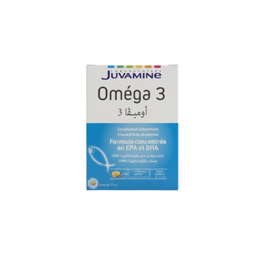 Juvamine-Omega-3-30-Capsules Juvamine Omega 3 30 Capsules – Image 1