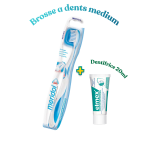 Meridol Brosse a Dents Medium + Dentifrice 20ml Pack