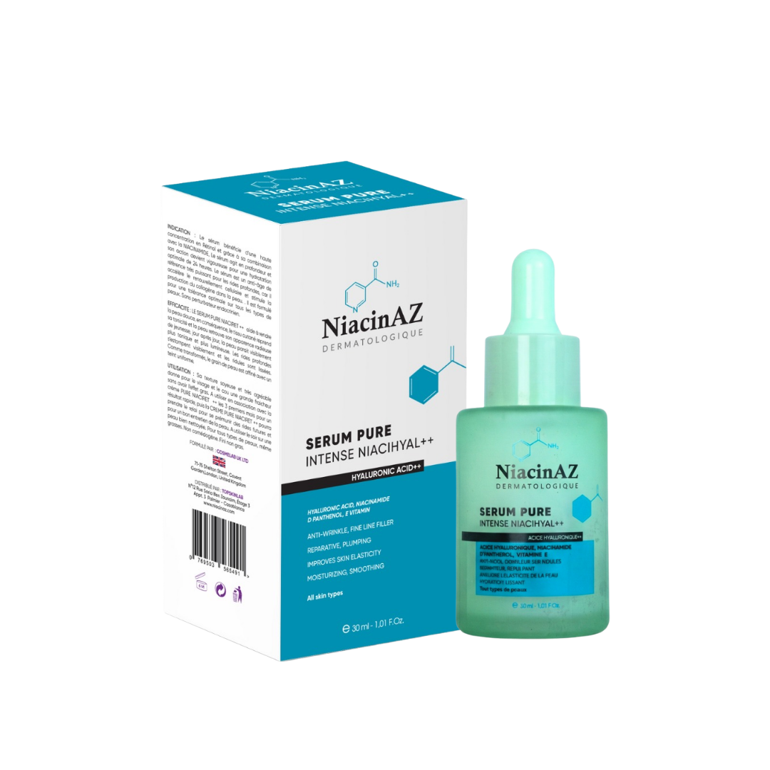 NiacinAZ-NiaciHyal-Serum-Pure-30ml NiacinAZ NiaciHyal ++ Serum Pure 30ml – Image 1
