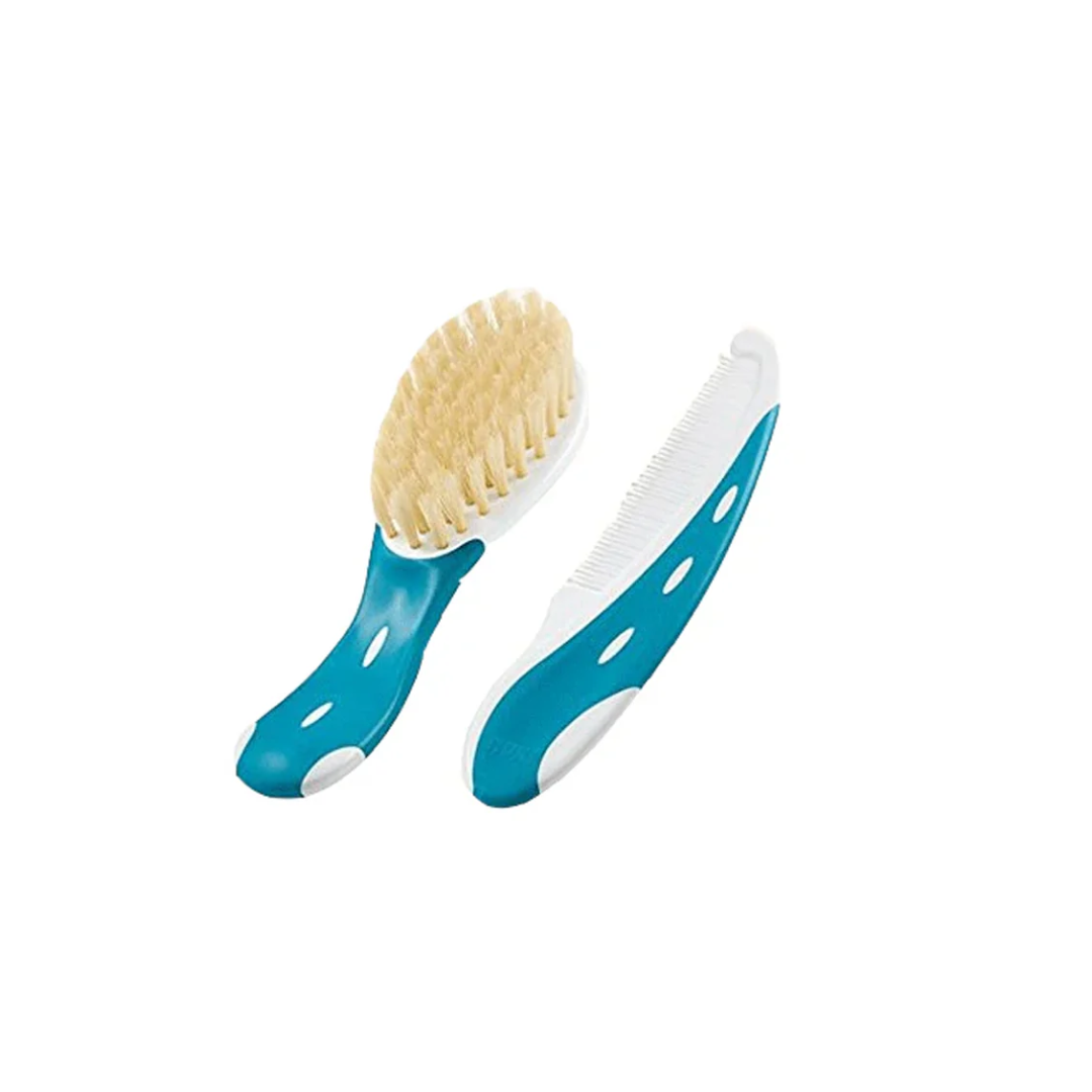 Nuk-Brosse-Et-Peigne-Couleur-Aleatoire Nuk Brosse Et Peigne 10256236 – Image 1