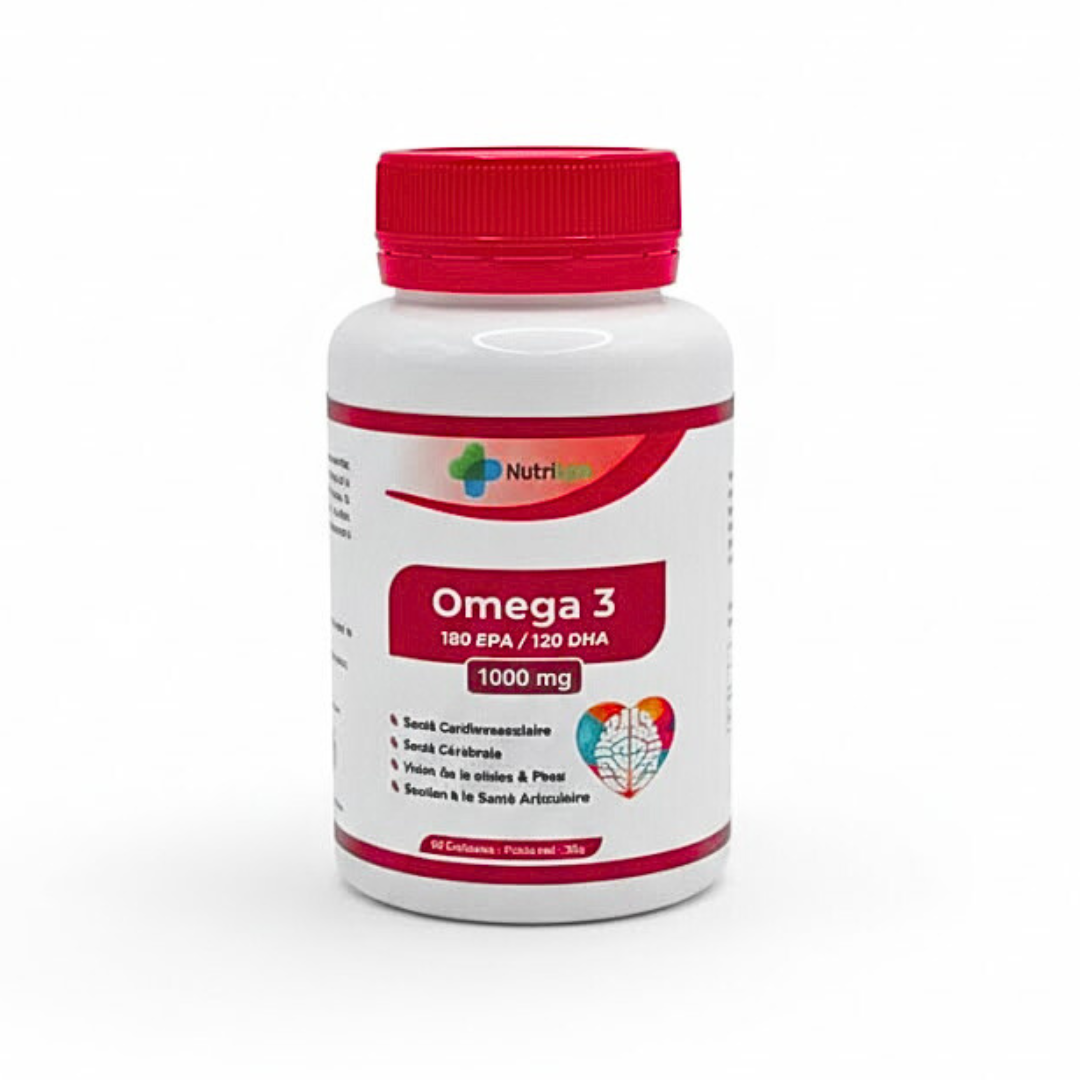 Nutrilab-omega-3-60-gelules Nutrilab Omega 3 60 Gelules – Image 1