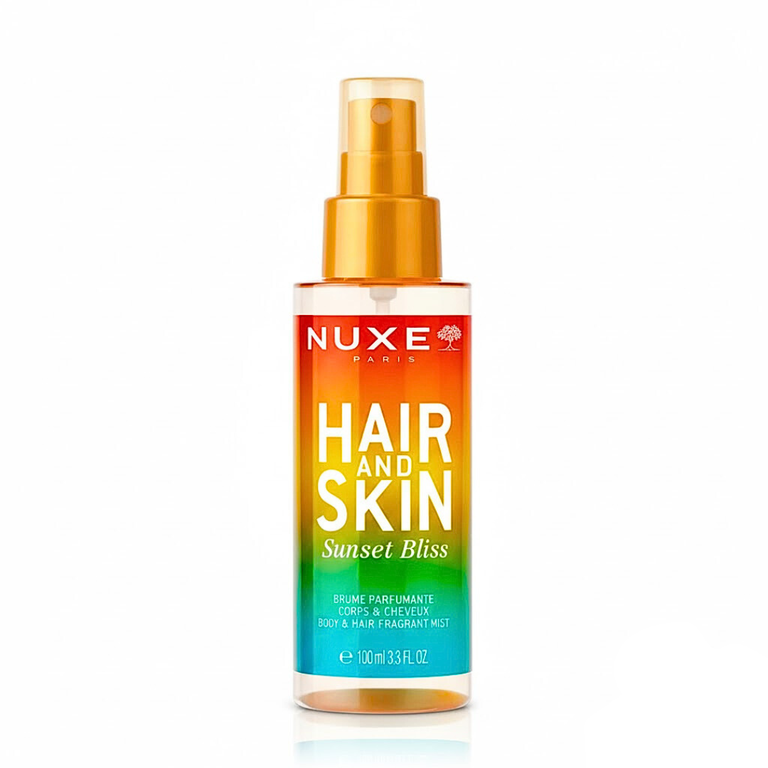 Nuxe-Hair-Skin-Brume-Parfun-Sunset-Bliss-100ml Nuxe Hair & Skin Brume Parfun Sunset Bliss 100ml – Image 1
