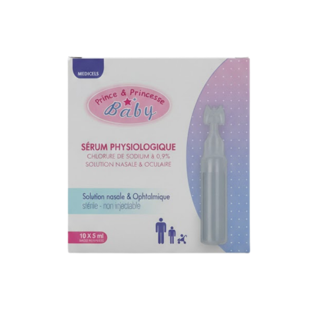Prince-princesse-Serum-physio-105 Prince & Princesse Serum Physiologique 10 x 5Ml – Image 1