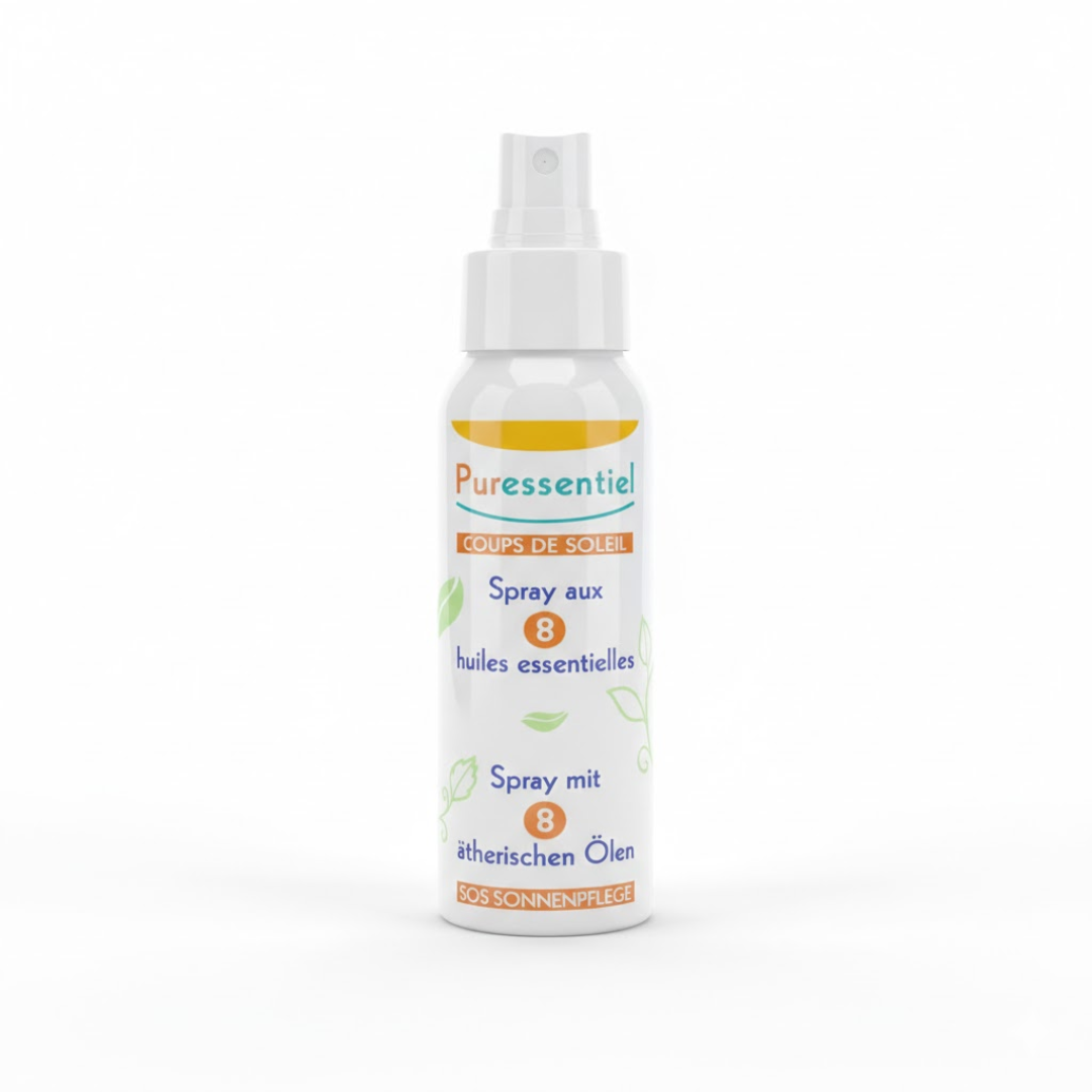 Puress-Coups-De-Soleil-spray-8HE-75-Ml Puressentiel Coups De Soleil Spray 8HE 75 Ml – Image 1