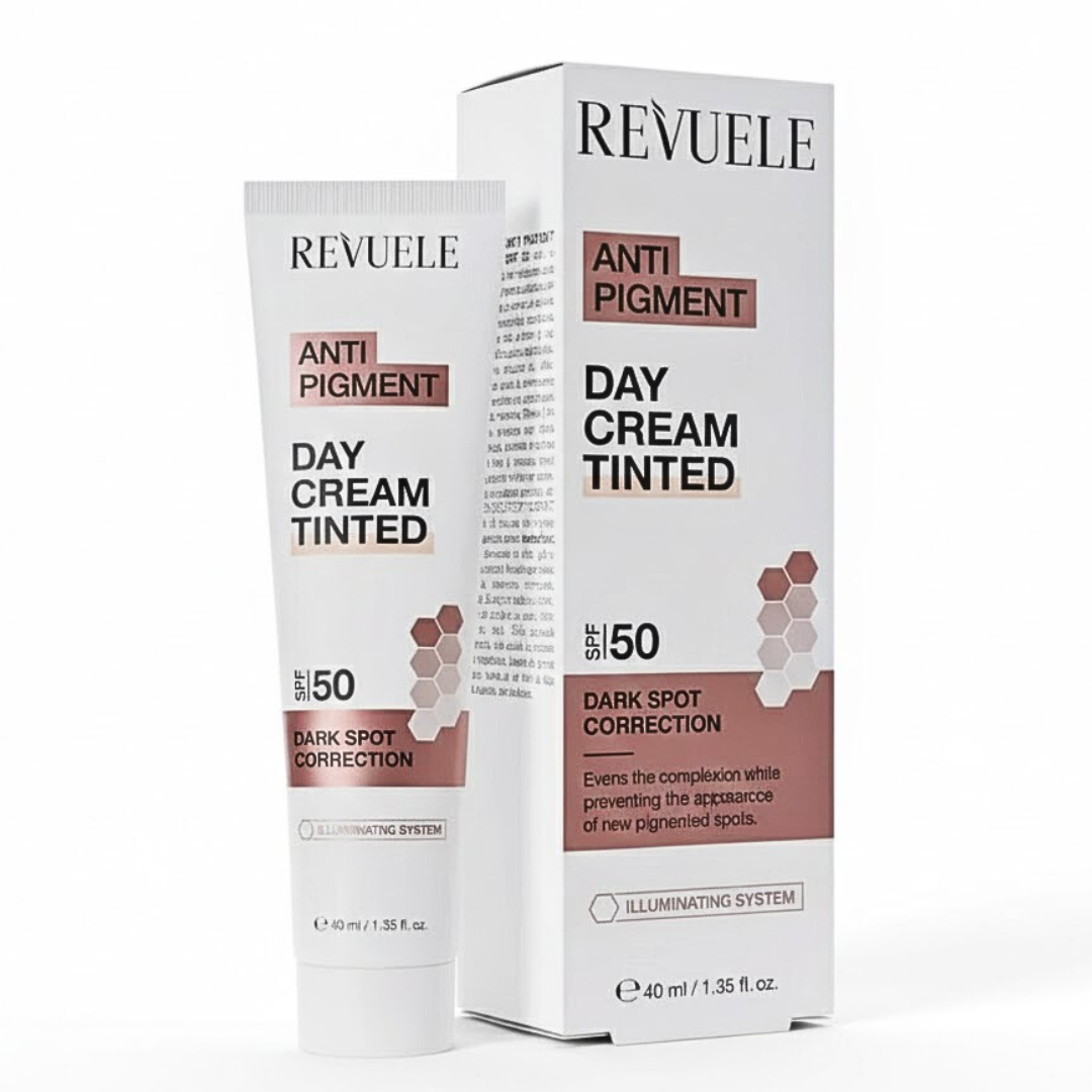 Revuele-Anti-Pigment-Day-Cream-Tinted-Spf50-40ml Revuele Anti-Pigment Day Cream Tinted Spf50+ 40ml – Image 1