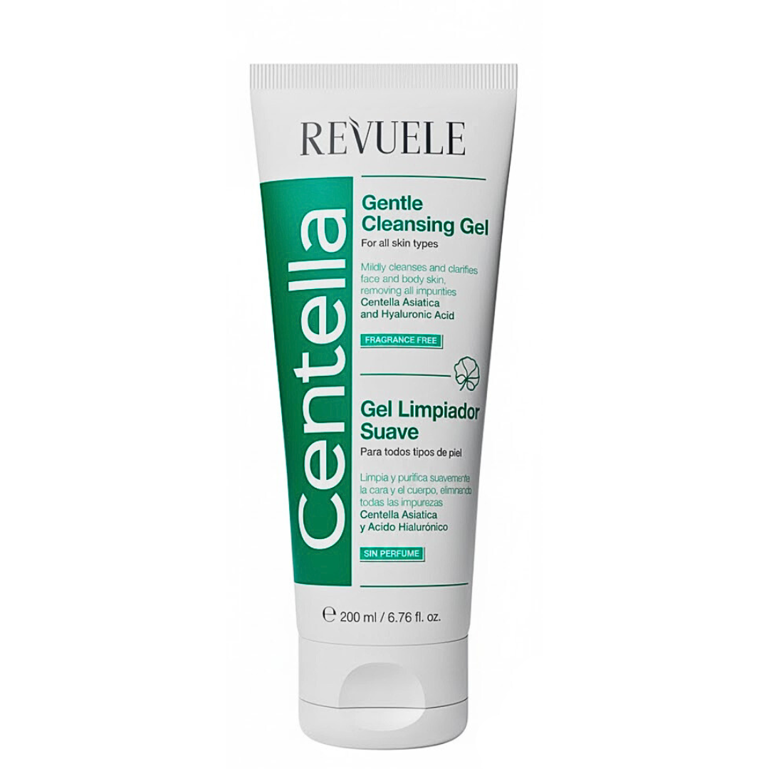 Revuele-Centella-Gentle-Cleansing-Gel-200ml Revuele Centella Gentle Cleansing Gel 200ml – Image 1