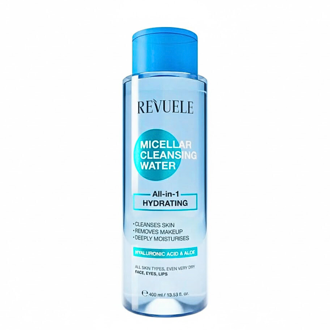 Revuele-Micellar-Cleansing-Water-All-in-1-Hydrating-400ml Revuele Micellar Cleansing Water All-in-1 Hydrating 400ml – Image 1