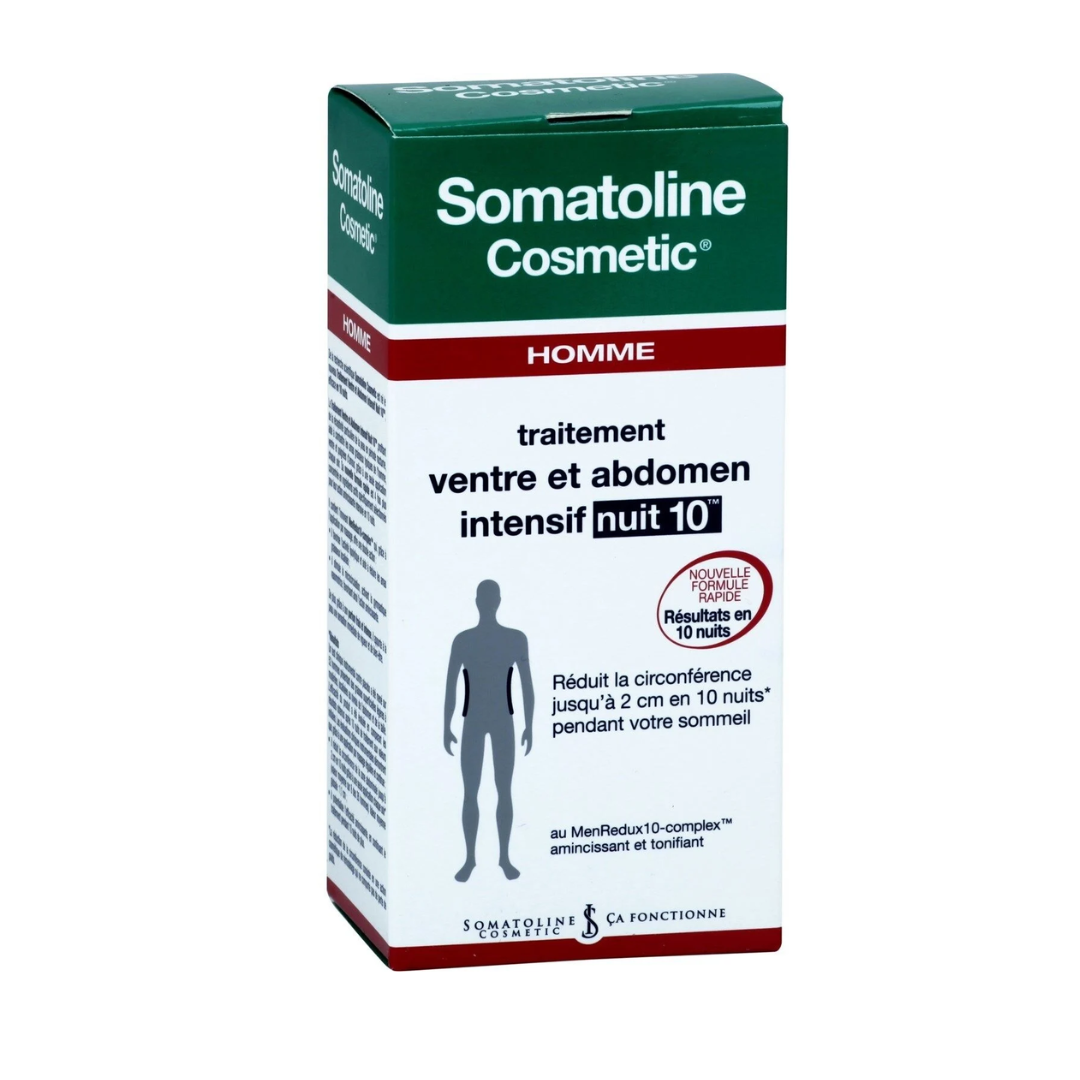 Somat-Homme-Ventre-Et-Abdomen-Nuit-150-Ml Somatoline Homme Ventre Et Abdomen Nuit 10 – Image 1
