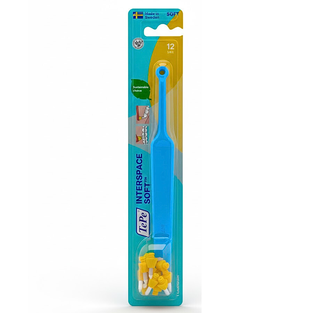 Tepe-Bad-Interspace-Medium-1-Manche-12PCS-1 Tepe Brosse A Dents Interspace Medium 1 Manche +12Pieces – Image 1