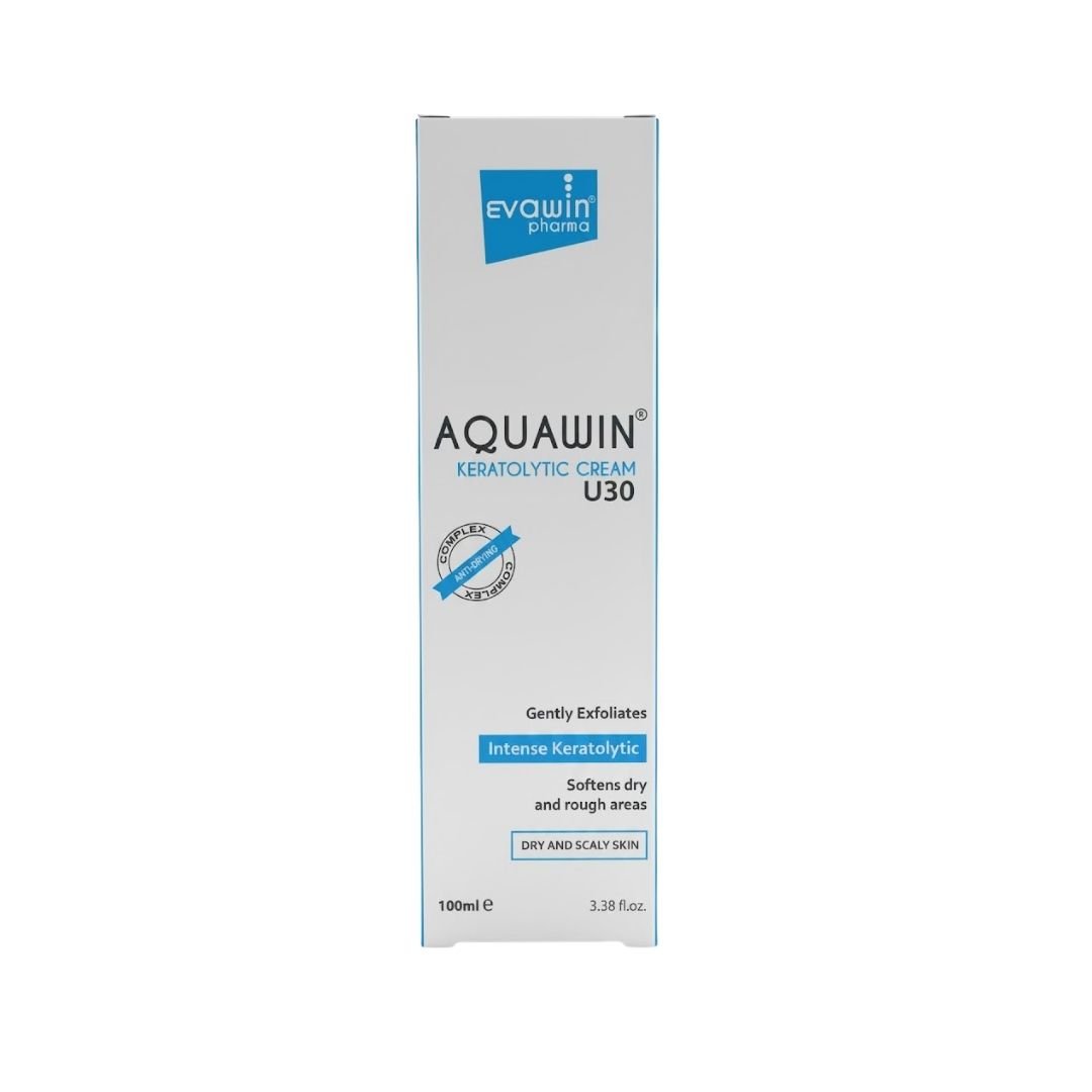 Aquawin-U30-100ml Evawin Aquawin Keratolytic Cream U30 100ml – Image 1