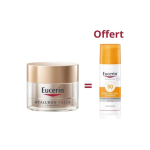 Eucerin Hyalur filler+ Elasticity Nuit + Ecran Fluide spf50+ PACK