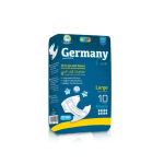 Germany care couches Adultes taille L 10pcs