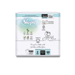 Sleepy bio natural Couches Taille 2 Mini 3-6kg/68pcs