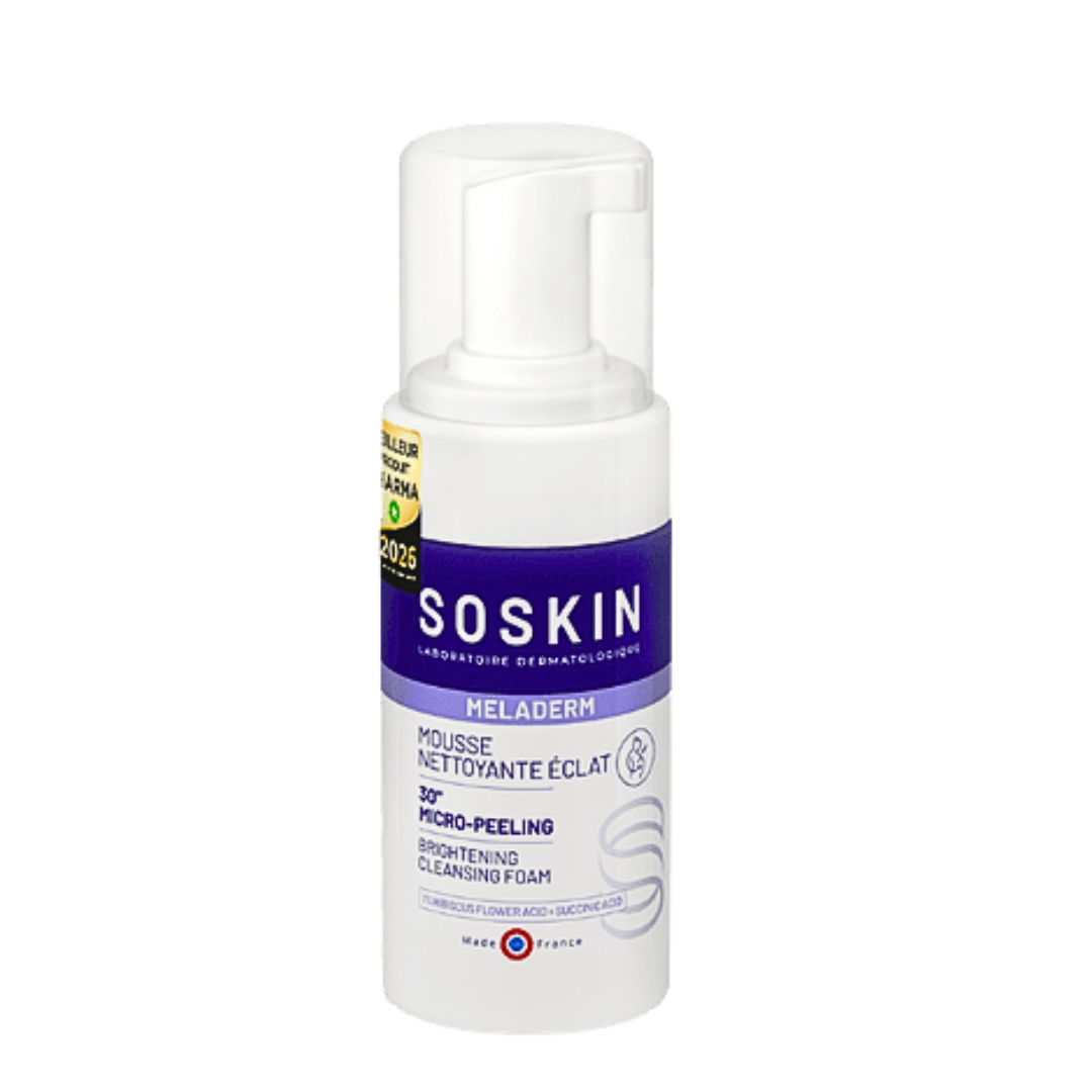 Soskin-Meladerm-Mousse-Nettoyante-Eclat-100ml Soskin Meladerm Mousse Nettoyante Eclat 100ml – Image 1