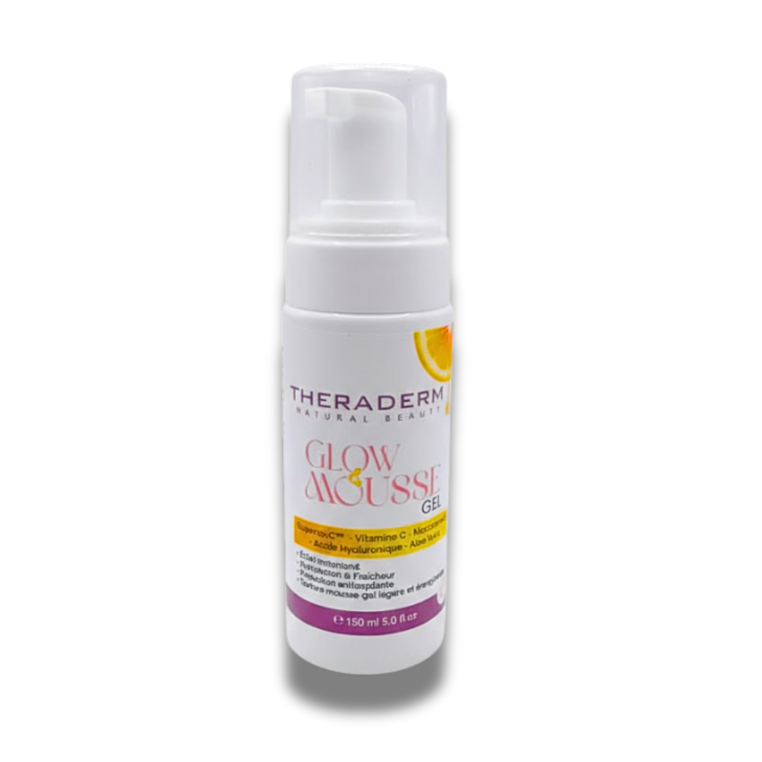 Theraderm-Glow-Mousse-Gel-150ml Theraderm Glow Mousse Gel 150ml – Image 1