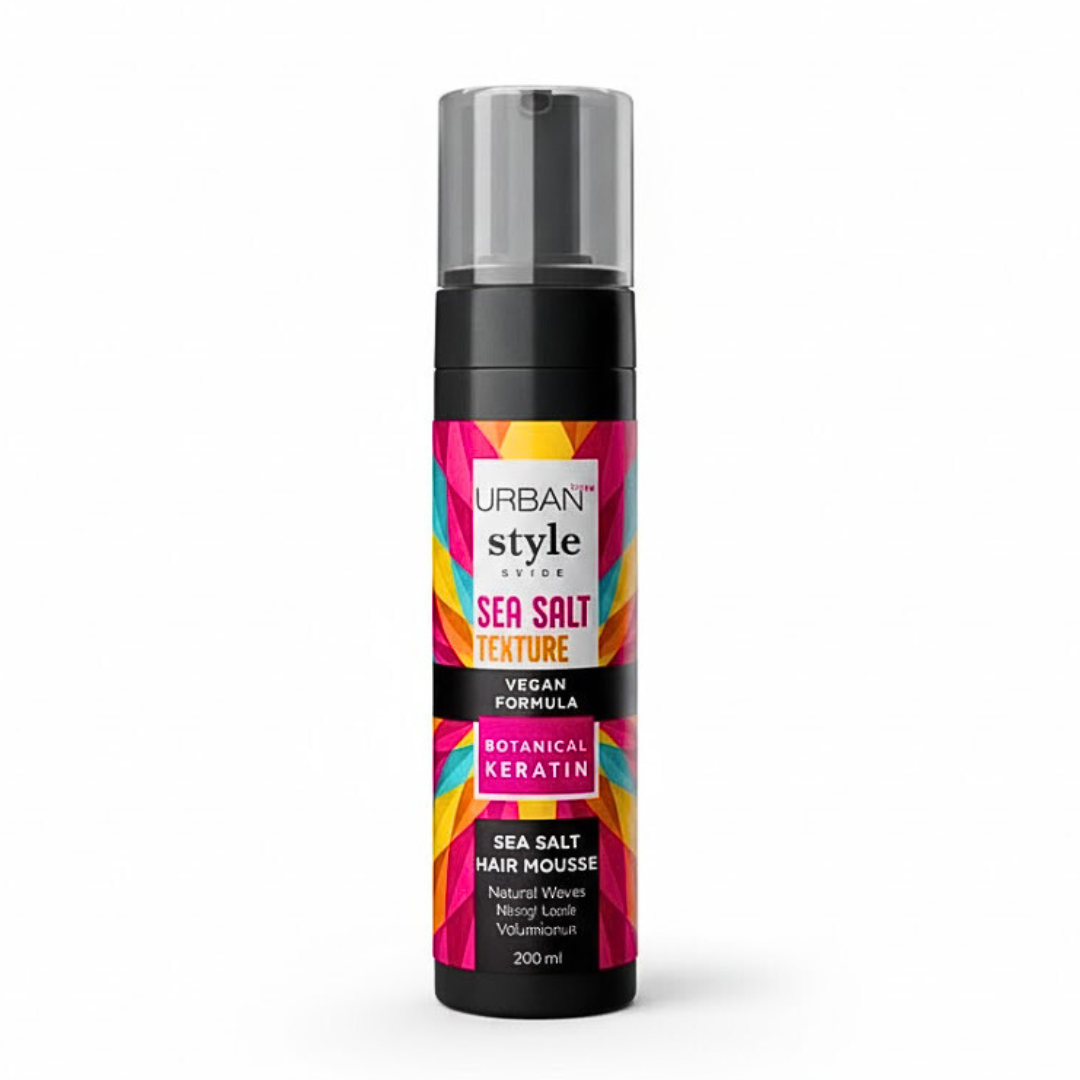 Urban-Style-Guide-Sea-Salt-Mousse-200ml Urban Care Style Guide Sea Salt Mousse 200ml – Image 1
