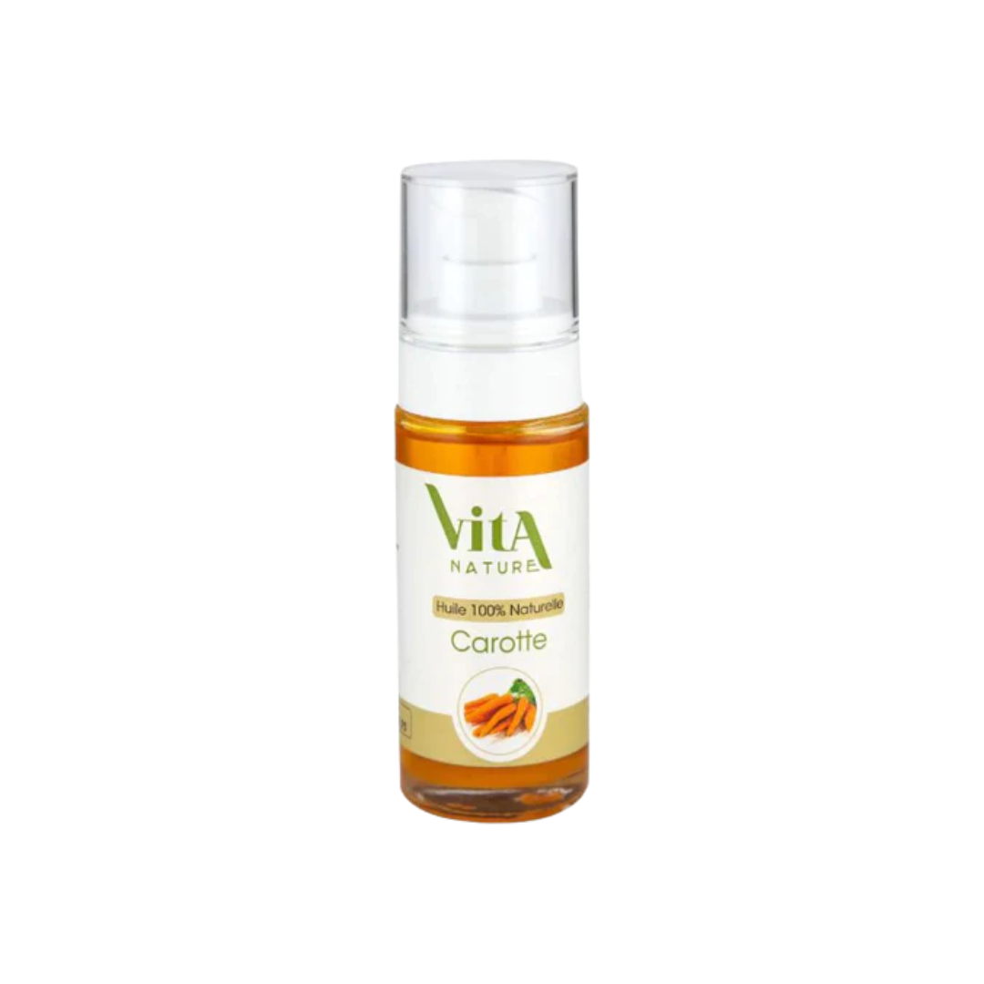 Vita-nature-Huile-de-carotte-50ml Vita nature Huile de carotte 50ml – Image 1