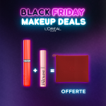 L’oreal Paris  – Coffret Maquillage – Infaillible Laque Résistance 601 Worth It + Mini Mascara Paradise + Pouch Rouge