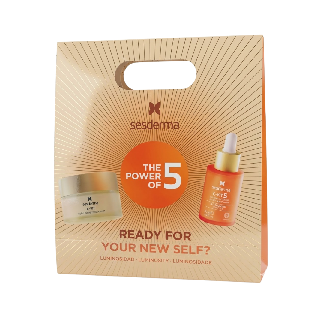 Sesderma-Lumineux-C-vit-Serum-30ml-C-Vit-Radiance-Fluide-50ml-PACK Sesderma Lumineux C-vit Serum 30ml + C-Vit Radiance Fluide 50ml PACK – Image 1