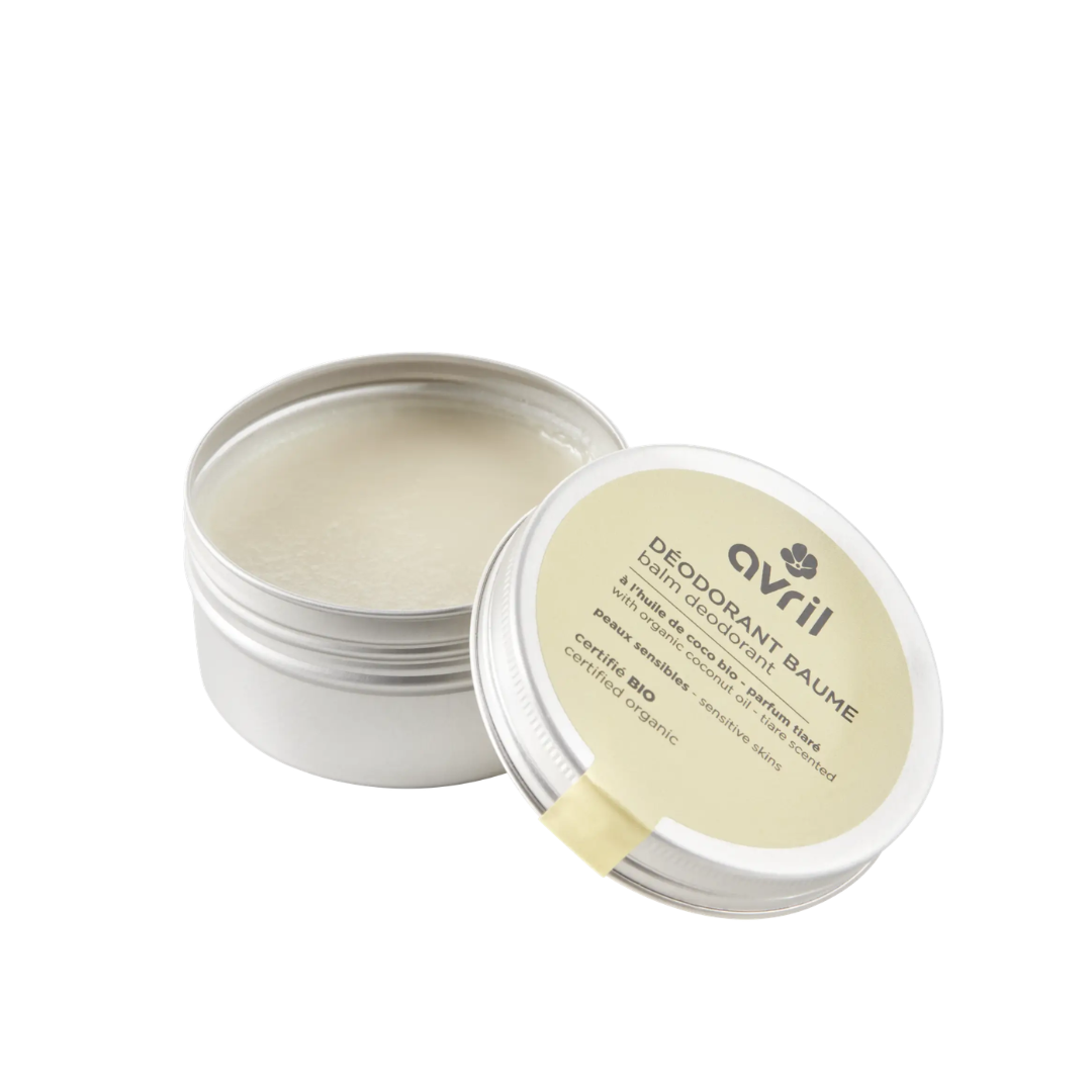 Avril-Deodorant-Baume-Peaux-Sensible-Parfum-Tiare-85g Avril Deodorant Baume Peaux Sensible Parfum Tiare 85g – Image 1