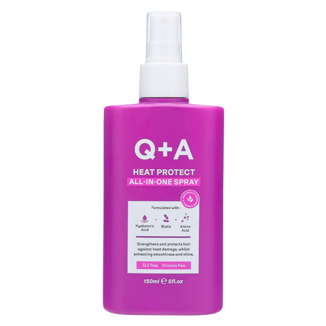 QA-Heat-Protect-All-in-On-Spray-150ml Q+A Heat Protect All-In-On Spray 150ml – Image 1