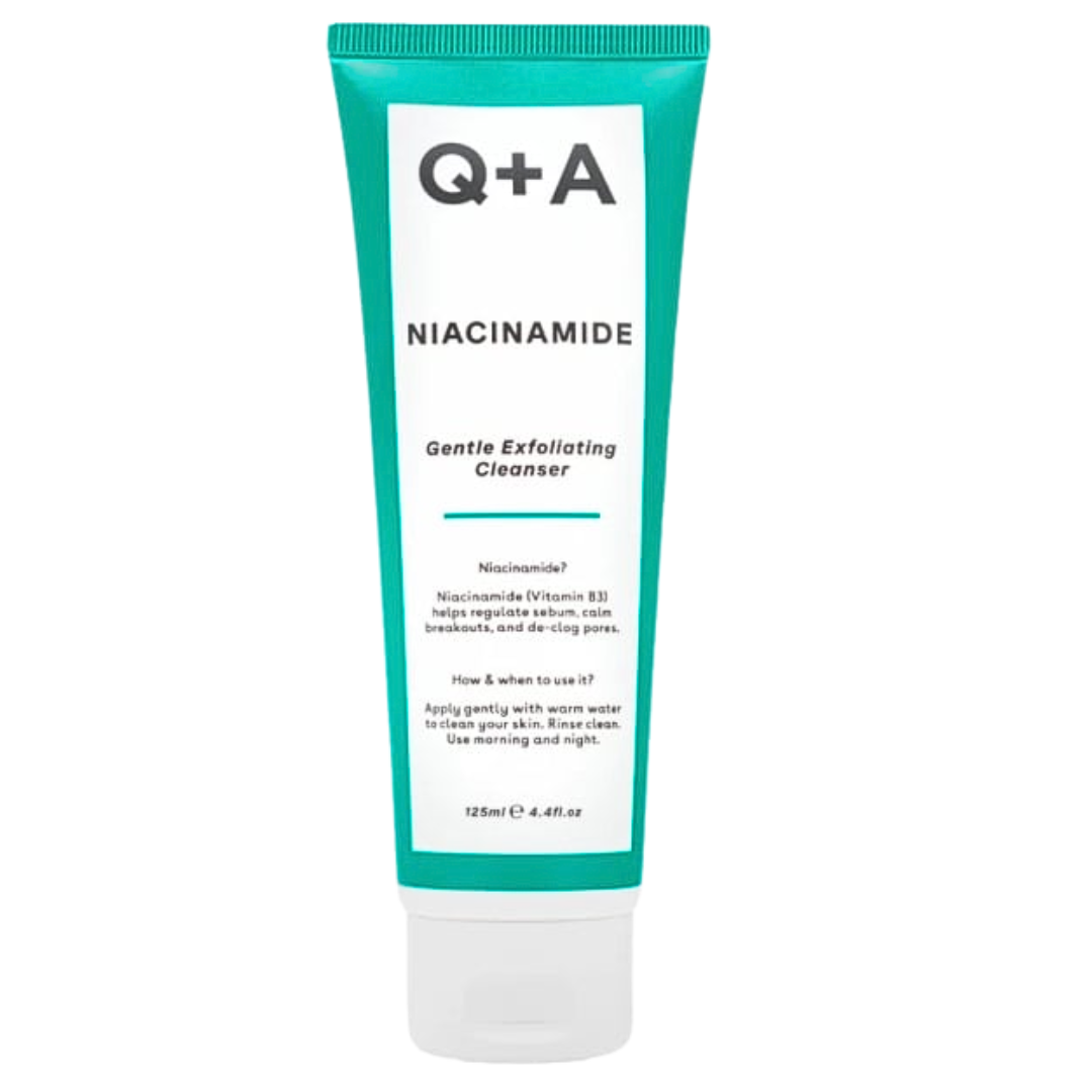 QA-Niacinamide-Gentle-Exfolianting-Cleanser-125ml Q+A Niacinamide Gentle Exfolianting Cleanser 125ml – Image 1