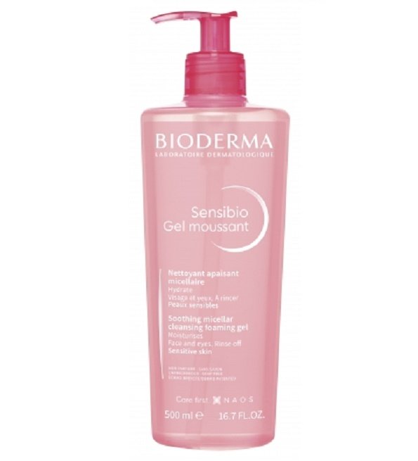bioderma-sensibio-gel-moussant-500ml-1 Bioderma - Sensibio Gel Moussant Nettoyant Douceur - 500 ml – Image 1