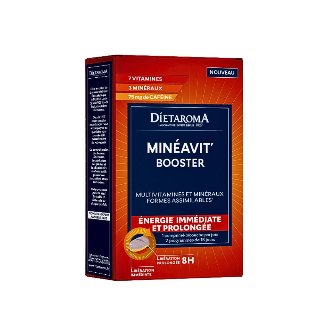 Dietaroma-Mineavit-Booster-30cps Dietaroma Mineavit Booster 30 Capsules – Image 1