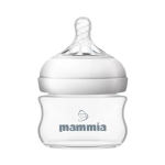 Mammia Biberon Natural Feeling 90ml Blanc