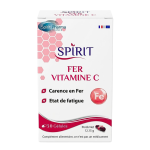Spirit Fer Vitamine C 60 Gelules