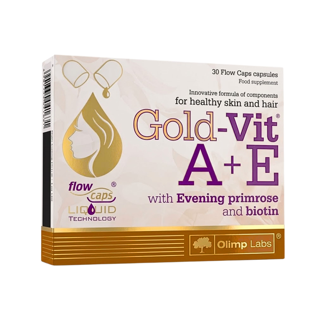 Chela-Gold-Vit-AE-30cps OLIMP LABS GOLD VIT A + E 30 CAPSULES – Image 1