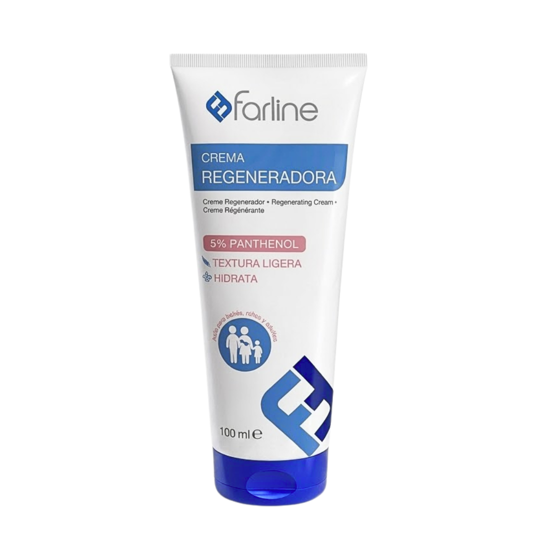 Farline-Creme-Regenerateur-100ml Farline Creme Regenerateur 5% Panthénol 100ml – Image 1